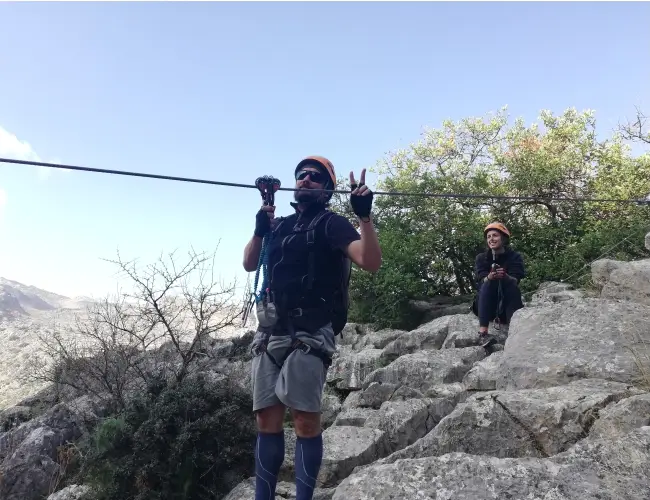 turismo activo andalucia vias ferratas