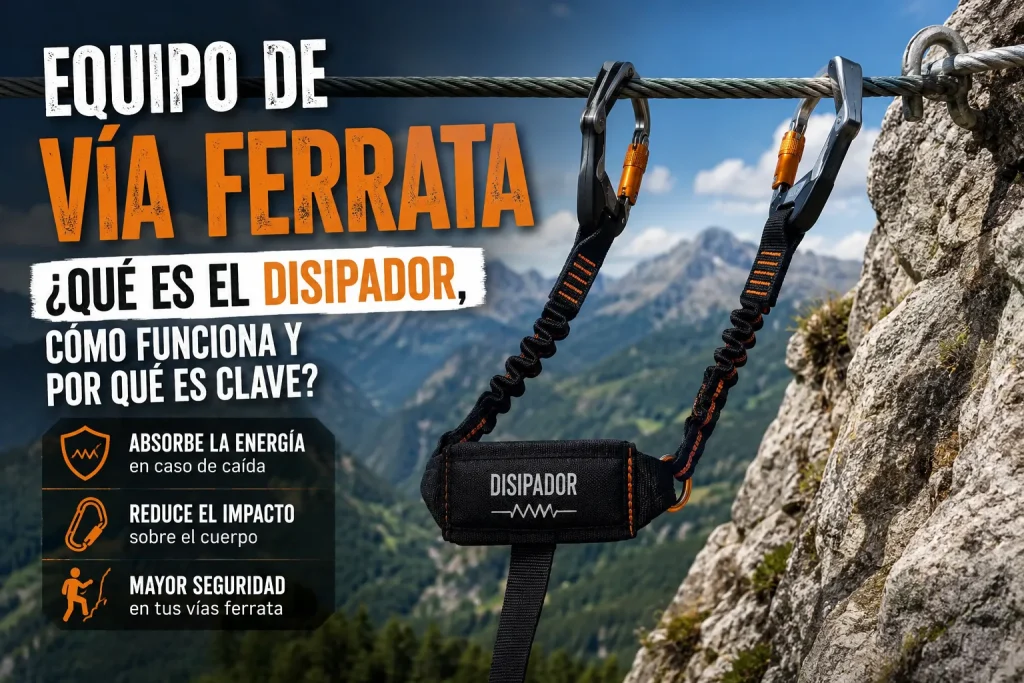 disipador vias ferratas horizon aventura
