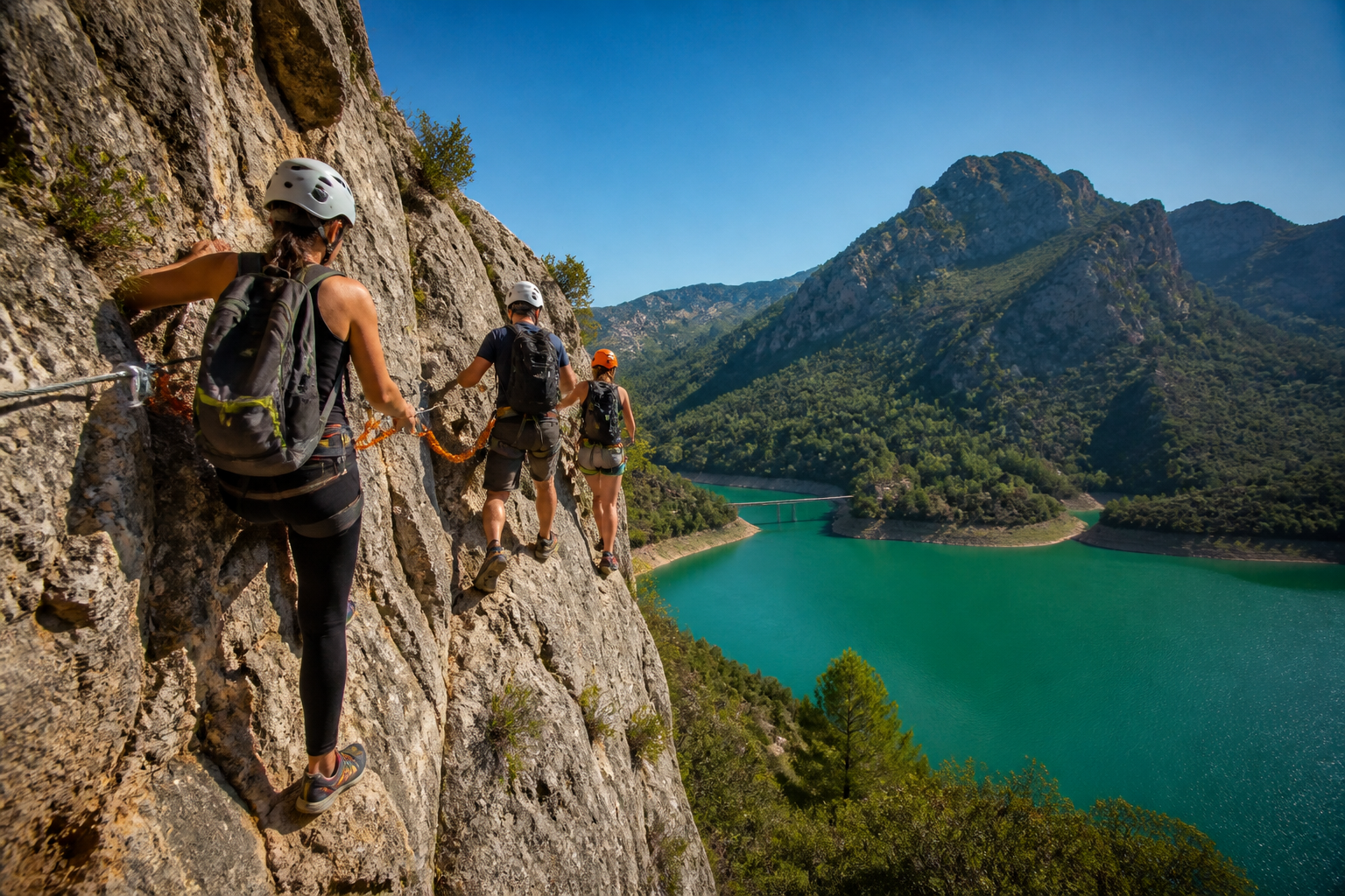 las mejores vias ferratas de malaga y cadiz vistas brutales y adrenalina asegurada featured